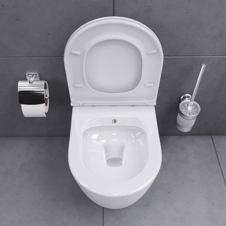 DX86C1800SC Sirius Унитаз подвесной безободковый с функцией биде с сиденьем микролифт DX86C1800SC Sirius Унитаз подвесной безободковый с функцией биде с сиденьем микролифт