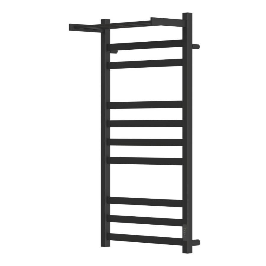 Полотенцесушитель электрический Point Меркурий PN83850PB П9 500x1000 с полкой, диммер справа, черный Полотенцесушитель электрический Point Меркурий PN83850PB П9 500x1000 с полкой, диммер справа, черный