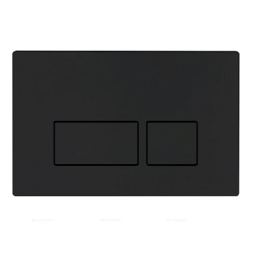 Кнопка смыва BB044NERO, чёрная матовая Кнопка смыва BB044NERO, чёрная матовая