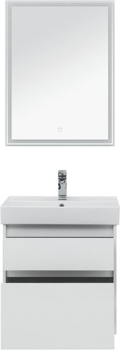 Мебель для ванной Aquanet Nova Lite 60 белый (2 ящика) Мебель для ванной Aquanet Nova Lite 60 белый (2 ящика)