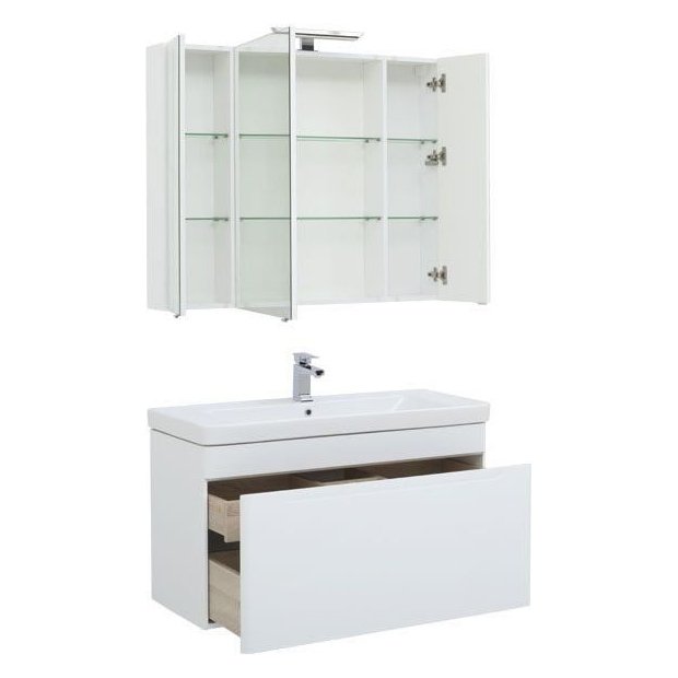 Мебель для ванной Aquanet София 105 белый Мебель для ванной Aquanet София 105 белый