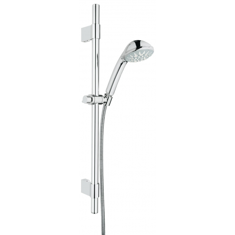 Душевой гарнитур GROHE Relexa Five (ручной душ, штанга 600 мм, шланг 1750 мм), хром (28964001) Душевой гарнитур GROHE Relexa Five (ручной душ, штанга 600 мм, шланг 1750 мм), хром (28964001)