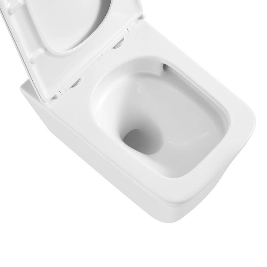 Унитаз подвесной Tornado Q-Line VT1-12T безободковый, цвет белый, ультратонкое soft-close сиденье Унитаз подвесной Tornado Q-Line VT1-12T безободковый, цвет белый, ультратонкое soft-close сиденье