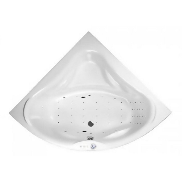 Ванна EXCELLENT Konsul 150x150 "NANO" (хром) Ванна EXCELLENT Konsul 150x150 "NANO" (хром)