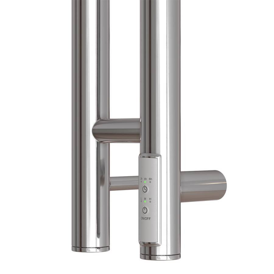 Полотенцесушитель электрический Point Деметра PN12812 П3 80x1200 диммер справа, хром Полотенцесушитель электрический Point Деметра PN12812 П3 80x1200 диммер справа, хром