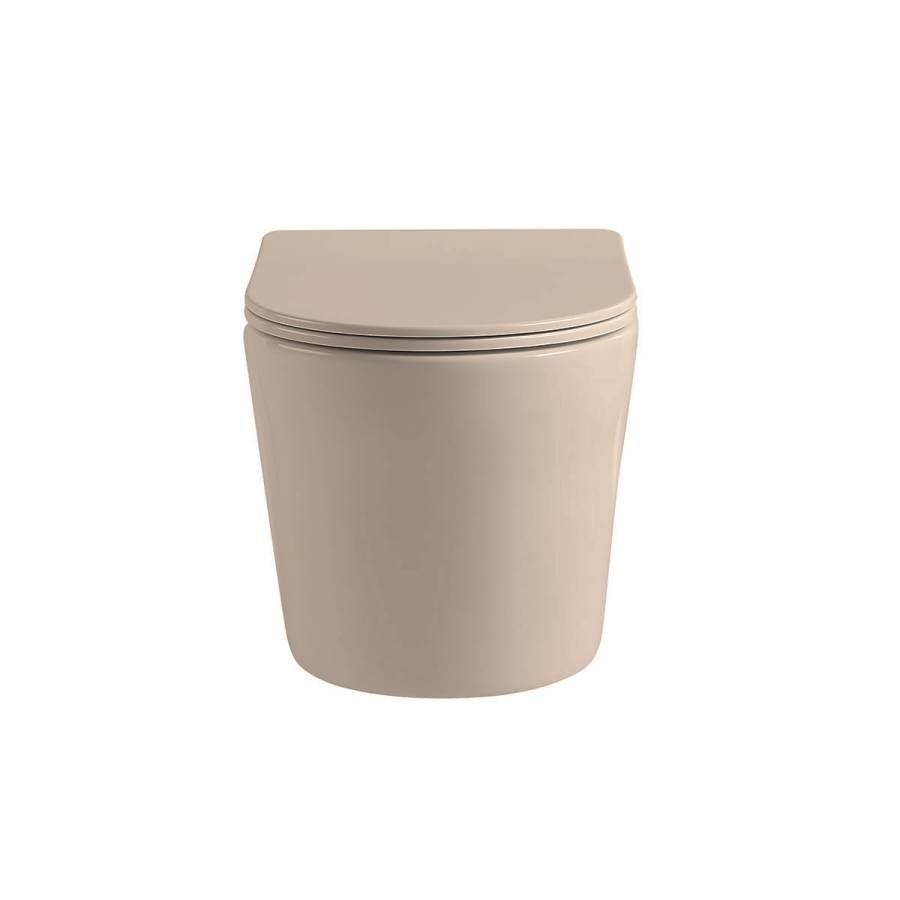 Унитаз подвесной Piatti VT1-11SMC, цвет капучино матовый, ультратонкое soft-close сиденье Унитаз подвесной Piatti VT1-11SMC, цвет капучино матовый, ультратонкое soft-close сиденье