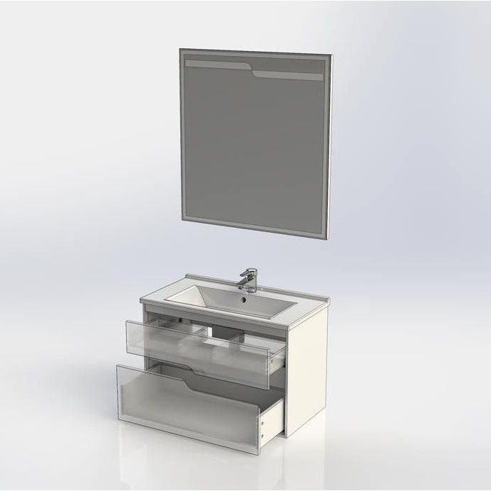 Мебель для ванной Aquanet Модена 85 белый Мебель для ванной Aquanet Модена 85 белый