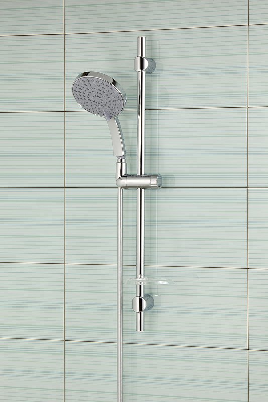 Душевой гарнитур Jacob Delafon Citrus E12980-CP 5 режима, d 14 см., хром Душевой гарнитур Jacob Delafon Citrus E12980-CP 5 режима, d 14 см., хром