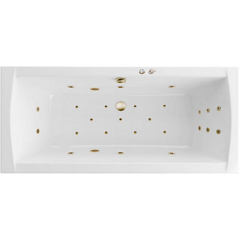 Ванна EXCELLENT Aquaria Lux 180x80 "ULTRA" (золото) Ванна EXCELLENT Aquaria Lux 180x80 "ULTRA" (золото)
