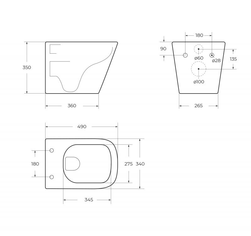 ARDENTE-R Унитаз подвесной безободковый, с сиденьем дюропласт soft close, BB520CHR/SC ARDENTE-R Унитаз подвесной безободковый, с сиденьем дюропласт soft close, BB520CHR/SC