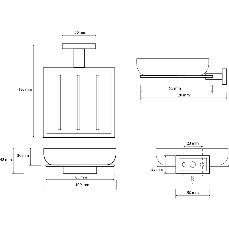 Мыльница Bemeta Plaza 118108022 Хром Мыльница Bemeta Plaza 118108022 Хром