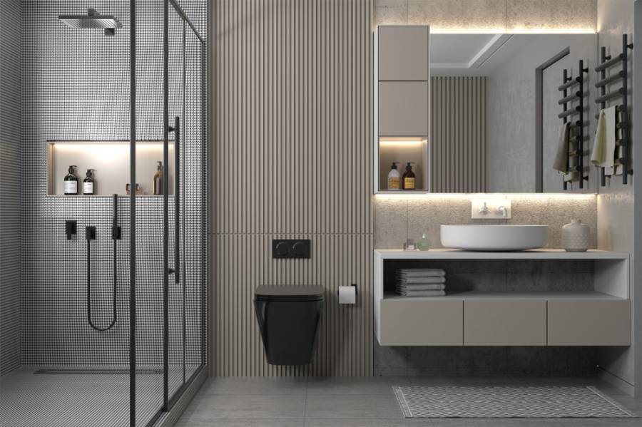 Унитаз ABBER Rechteck AC1200MB подвесной черный матовый, безободковый Унитаз ABBER Rechteck AC1200MB подвесной черный матовый, безободковый