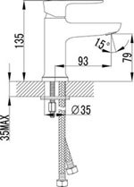 Смеситель Lemark Basis LM3606C для раковины Смеситель Lemark Basis LM3606C для раковины