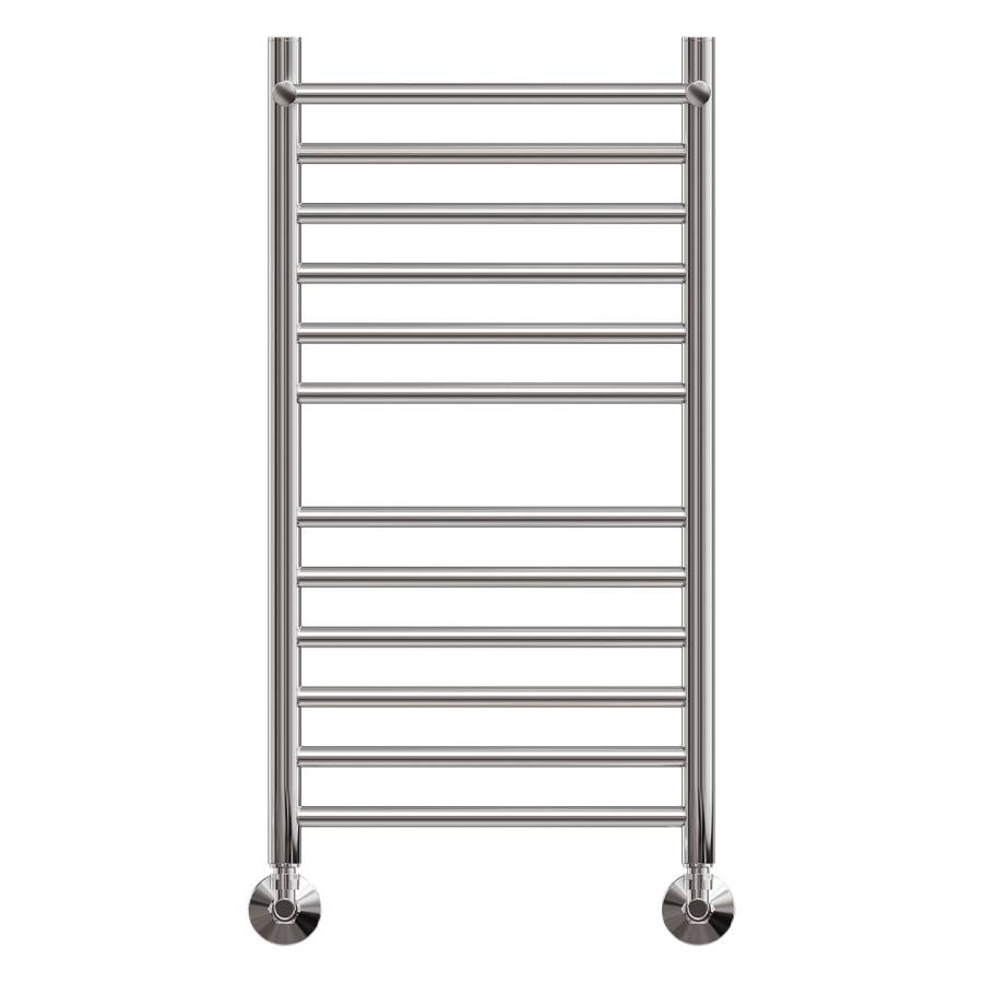 Полотенцесушитель водяной Point Аврора премиум PN10158SP П11 500x800 с полкой, хром Полотенцесушитель водяной Point Аврора премиум PN10158SP П11 500x800 с полкой, хром