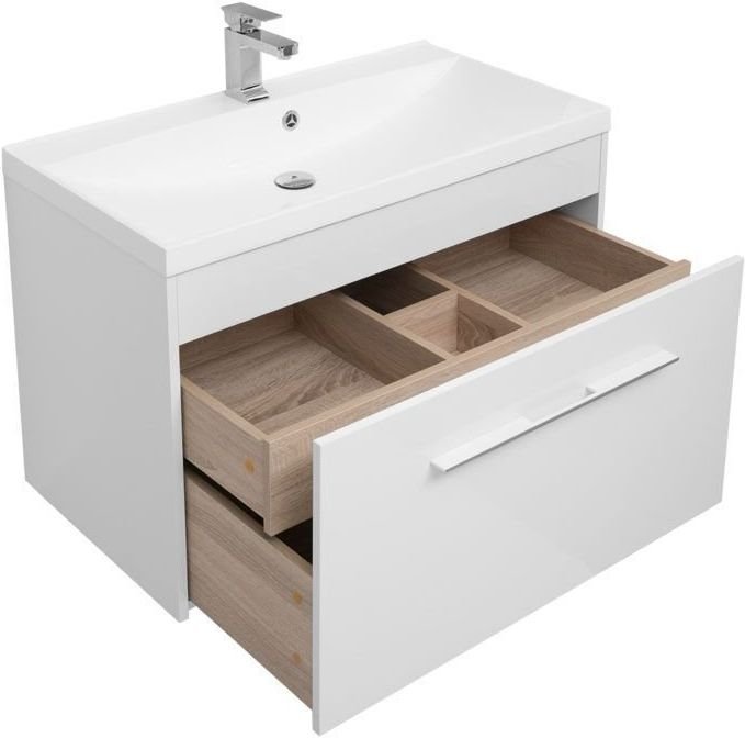 Мебель для ванной Aquanet Августа 90 белый (раковина Нота) Мебель для ванной Aquanet Августа 90 белый (раковина Нота)