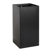 Контейнер для мусора настенный, 25 л, черный