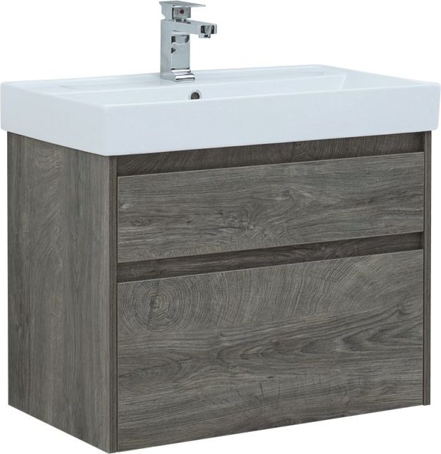 Мебель для ванной Aquanet Nova Lite 75 дуб рошелье (2 ящика) Мебель для ванной Aquanet Nova Lite 75 дуб рошелье (2 ящика)