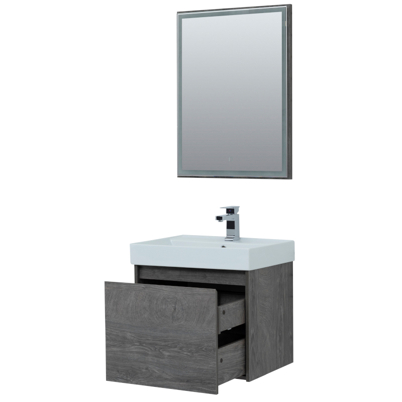 Мебель для ванной Aquanet Nova Lite 60 дуб рошелье (1 ящик) Мебель для ванной Aquanet Nova Lite 60 дуб рошелье (1 ящик)