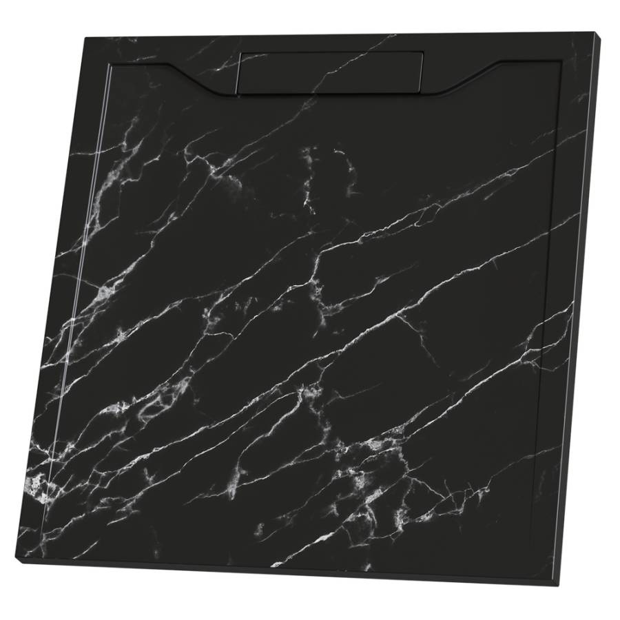 Душевой поддон квадратный RGW STE MB Черный мрамор 900x900 Душевой поддон квадратный RGW STE MB Черный мрамор 900x900