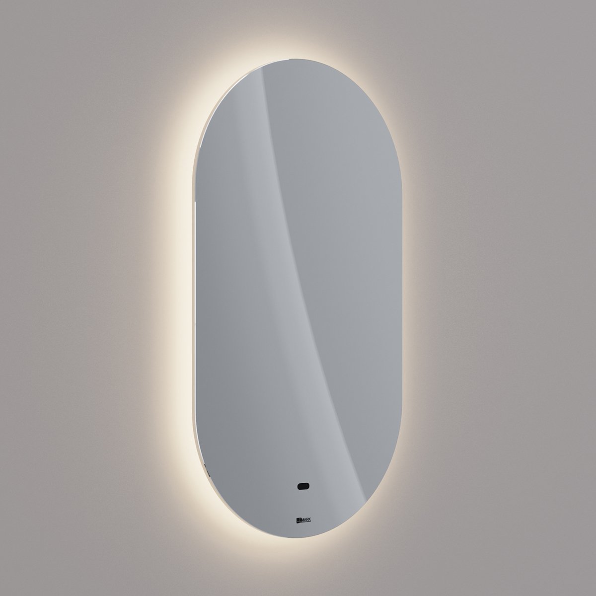 Зеркало Lemark OLSA 45х80см овальное с интерьерной подсветкой Зеркало Lemark OLSA 45х80см овальное с интерьерной подсветкой