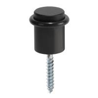 Дверной упор напольный, черный