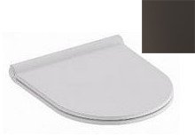 Сиденье с крышкой (soft close, slim) Taormina/Jet Flush,дюропласт, матовый коричневый, A0333-025, шт Сиденье с крышкой (soft close, slim) Taormina/Jet Flush,дюропласт, матовый коричневый, A0333-025, шт