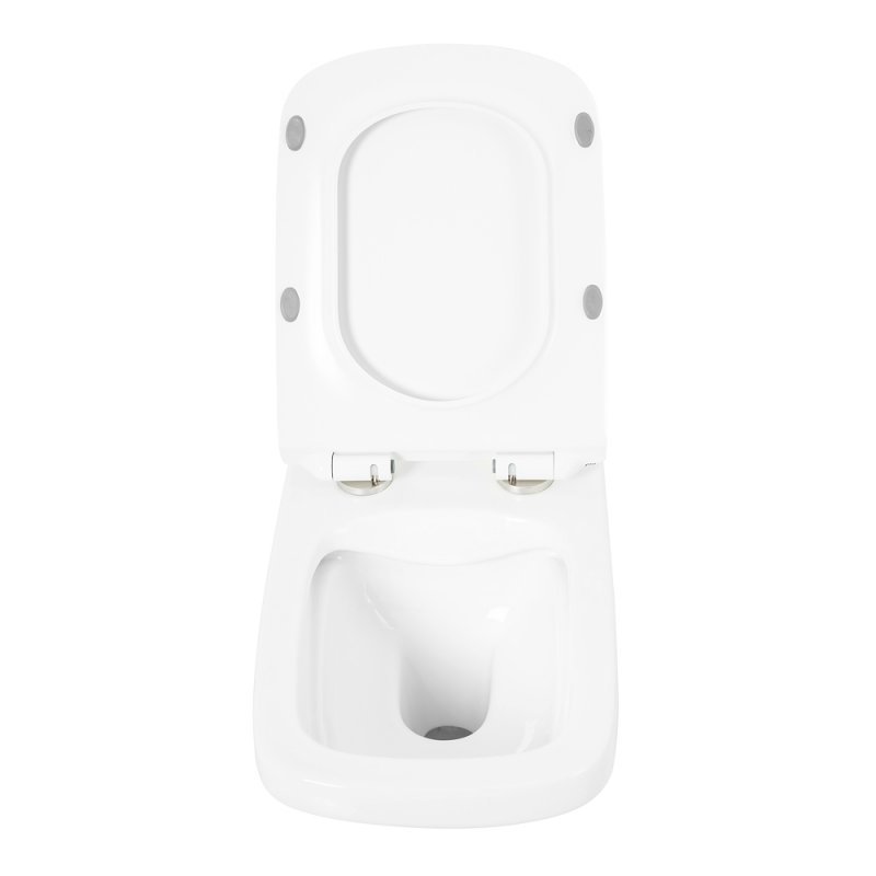 SELA Сиденье дюропласт, soft close, металлическое крепление, BB3201SC SELA Сиденье дюропласт, soft close, металлическое крепление, BB3201SC