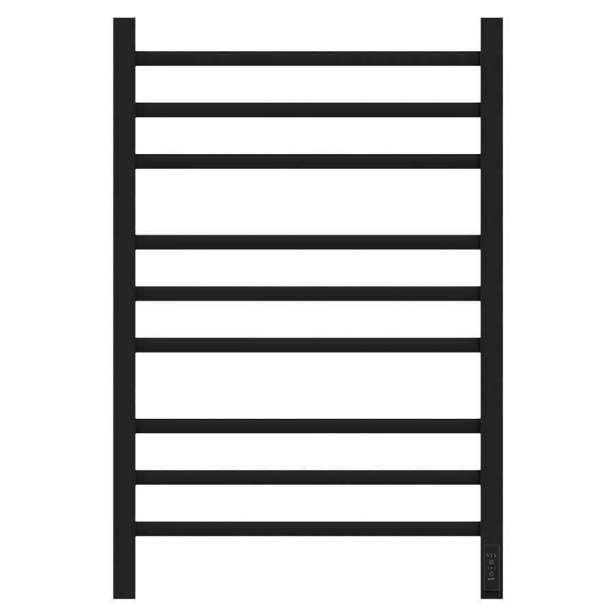 Полотенцесушитель электрический Point Вега PN71858B П9 500x800, диммер справа, черный Полотенцесушитель электрический Point Вега PN71858B П9 500x800, диммер справа, черный