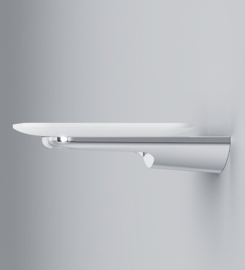 A50A34200 Inspire V2.0, Стеклянная мыльница с настенным держателем, хром, шт A50A34200 Inspire V2.0, Стеклянная мыльница с настенным держателем, хром, шт