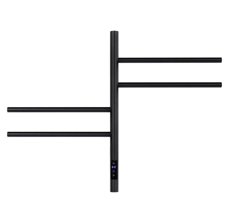 Полотенцесушитель электрический Vincea VTD-1S1CBE 43x60, черный, таймер Полотенцесушитель электрический Vincea VTD-1S1CBE 43x60, черный, таймер