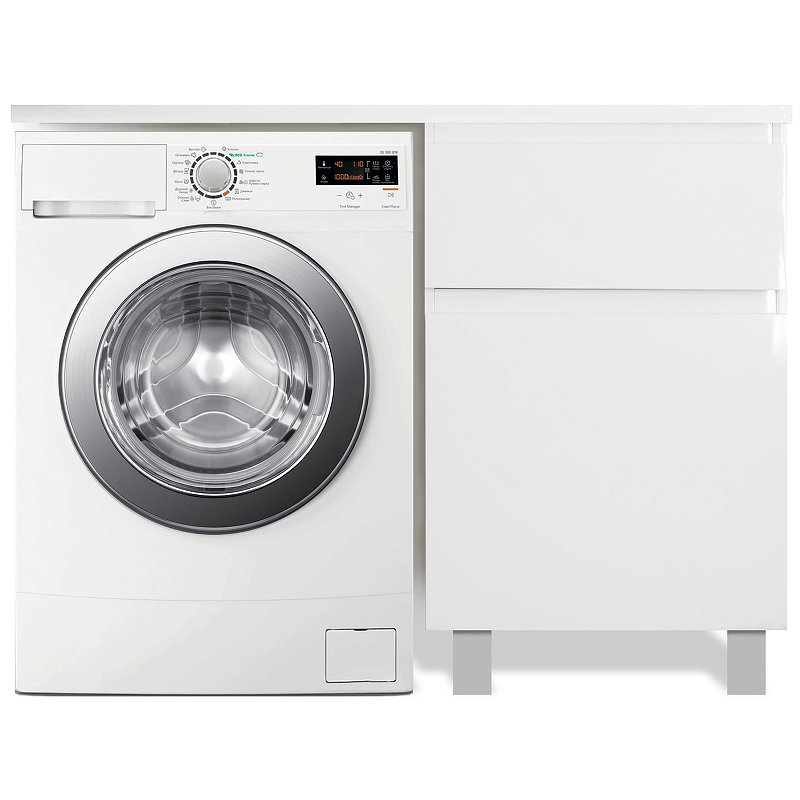 Комплект мебели Dallas Luxe 1150х482 правосторонний напольный 2 ящика (ШхГхВ) 498х476х860 Комплект мебели Dallas Luxe 1150х482 правосторонний напольный 2 ящика (ШхГхВ) 498х476х860