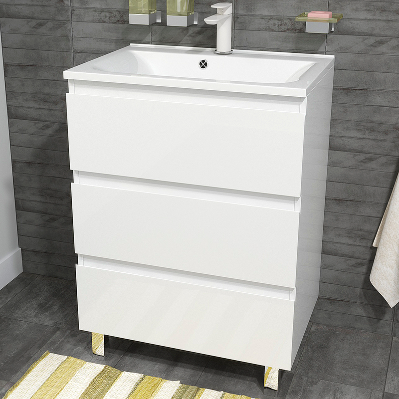 Комплект мебели Bali New 650х450 напольный 3 ящика (ШхГхВ) 648х446х860 Комплект мебели Bali New 650х450 напольный 3 ящика (ШхГхВ) 648х446х860