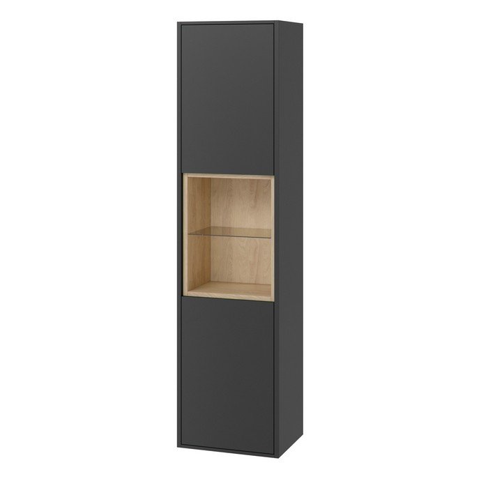 Шкаф-пенал EXCELLENT Tuto 40 см (серый/дуб) Шкаф-пенал EXCELLENT Tuto 40 см (серый/дуб)