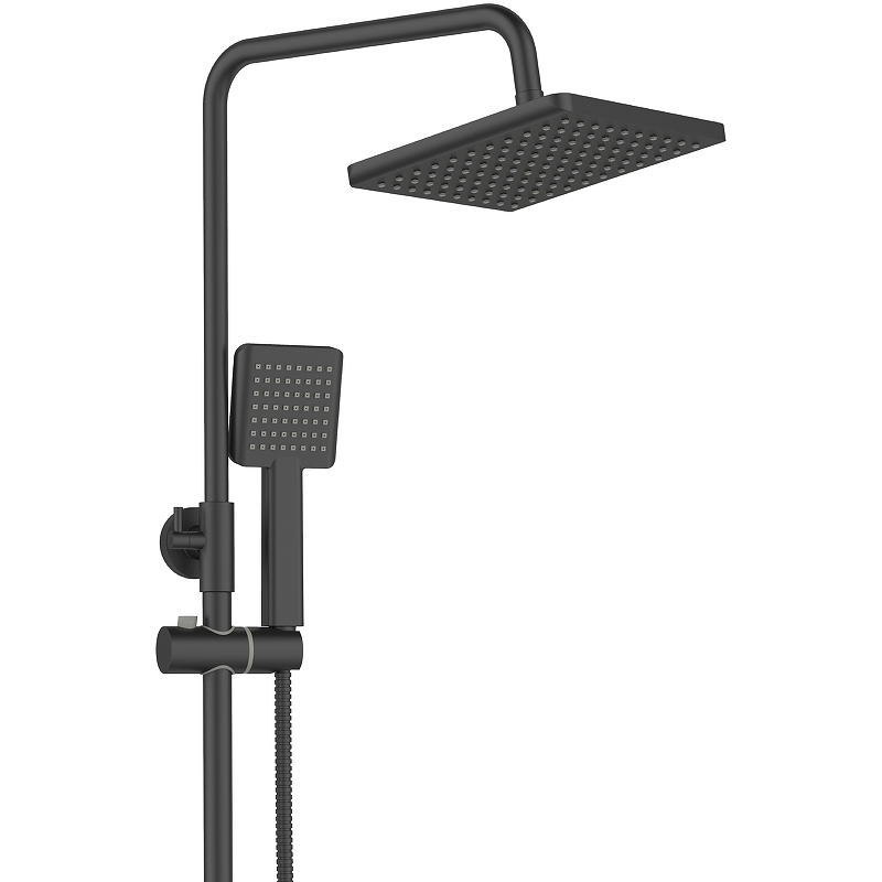 Душевая стойка Agger Brilliant A0394444 черная Душевая стойка Agger Brilliant A0394444 черная