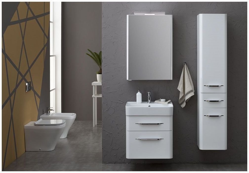 Мебель для ванной Aquanet Виченца 60 белый Мебель для ванной Aquanet Виченца 60 белый