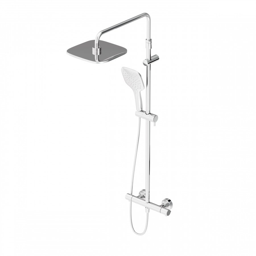 DX218092000 Option, душевая система с ТМС Для душа: верхний душ 230*230мм, ручной душ 120мм, 3 режим DX218092000 Option, душевая система с ТМС Для душа: верхний душ 230*230мм, ручной душ 120мм, 3 режим