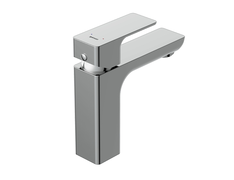 Смеситель для раковины GEO однорычажный клик клак Смеситель для раковины GEO однорычажный клик клак