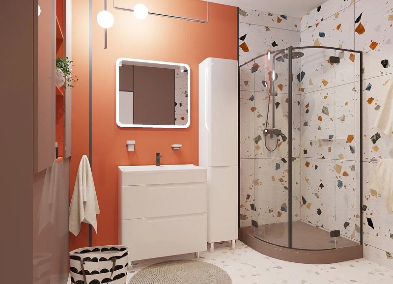 Комплект мебели Kare Luxe 800х450 напольный 2 ящика (ШхГхВ) 798х446х860 Комплект мебели Kare Luxe 800х450 напольный 2 ящика (ШхГхВ) 798х446х860