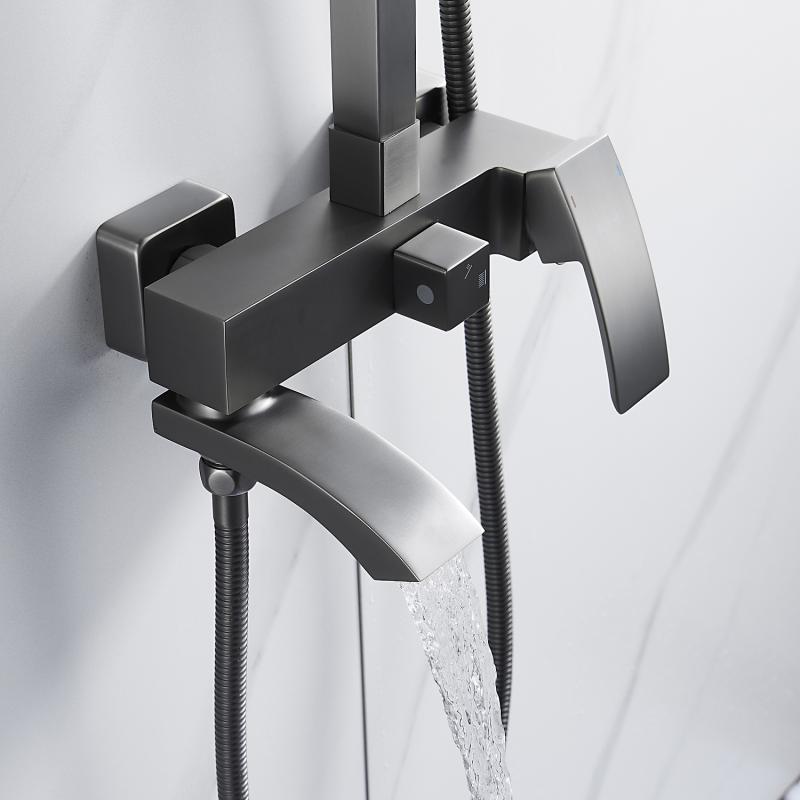 Душевая стойка со смесителем ROSE R15T R1556T Душевая стойка со смесителем ROSE R15T R1556T