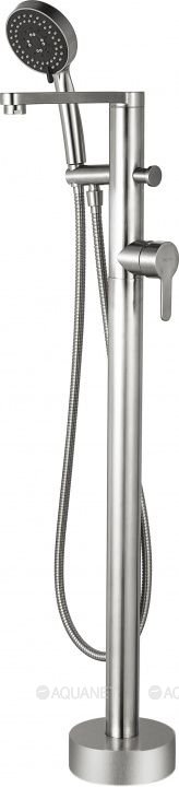 Смеситель для ванны с душем Aquanet Steel AF210-94S Смеситель для ванны с душем Aquanet Steel AF210-94S