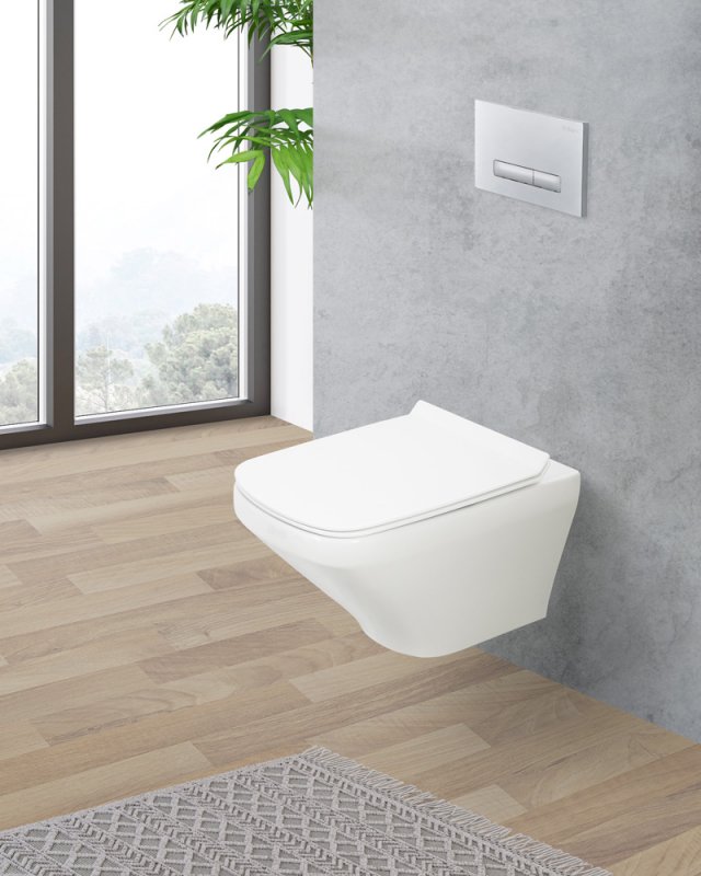 SELA Сиденье дюропласт, soft close, металлическое крепление, BB3201SC SELA Сиденье дюропласт, soft close, металлическое крепление, BB3201SC