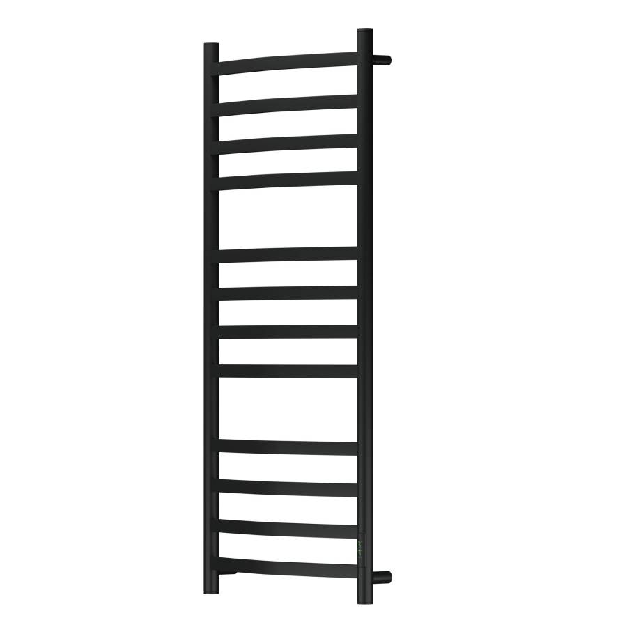 Полотенцесушитель электрический Point Антея PN17852B П12 500x1200, диммер справа, черный Полотенцесушитель электрический Point Антея PN17852B П12 500x1200, диммер справа, черный