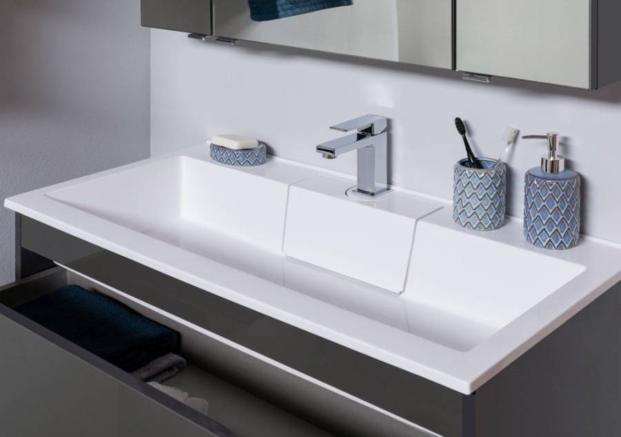 Мебель для ванной Aquanet Алвита 90 серый антрацит Мебель для ванной Aquanet Алвита 90 серый антрацит