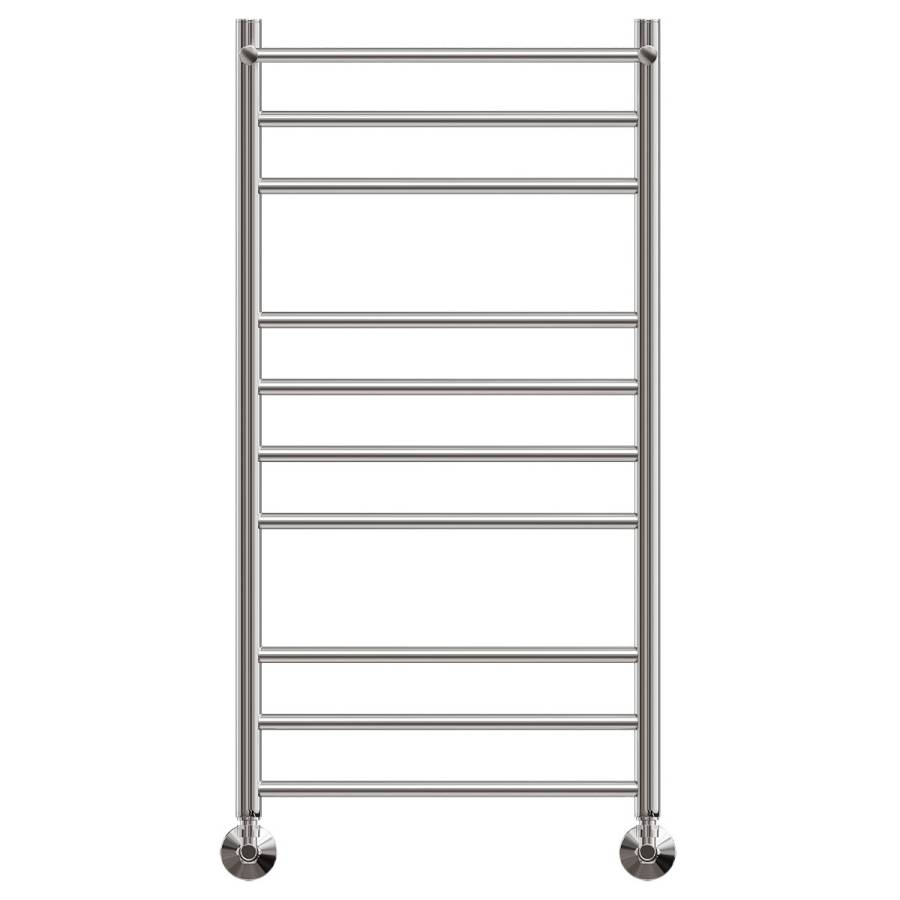 Полотенцесушитель водяной Point Аврора PN10150P П9 500x1000 с полкой, хром Полотенцесушитель водяной Point Аврора PN10150P П9 500x1000 с полкой, хром