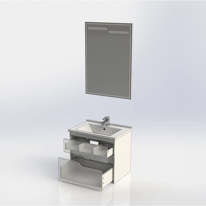 Мебель для ванной Aquanet Модена 65 белый Мебель для ванной Aquanet Модена 65 белый