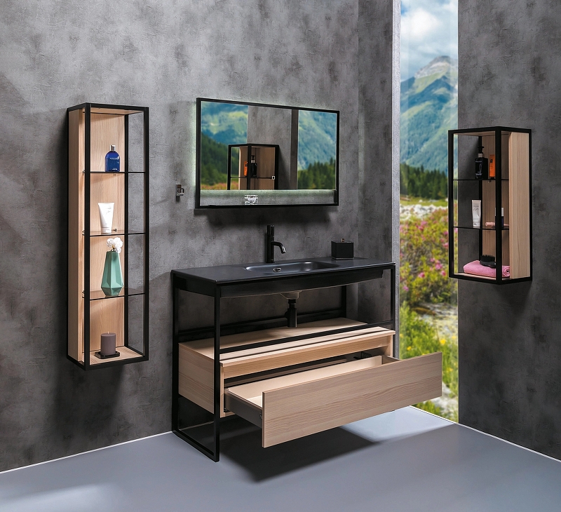 Ящик под консоль LOFT 120 light wood, 1 полка 894-120-L Boheme Ящик под консоль LOFT 120 light wood, 1 полка 894-120-L Boheme