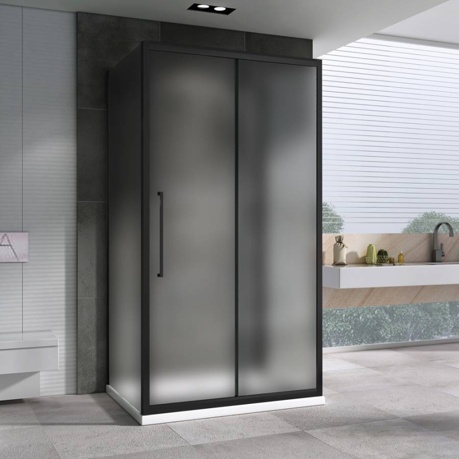 Душевой уголок ABBER Schwarzer Diamant AG30170BMH-S100BM-S100BM Душевой уголок ABBER Schwarzer Diamant AG30170BMH-S100BM-S100BM