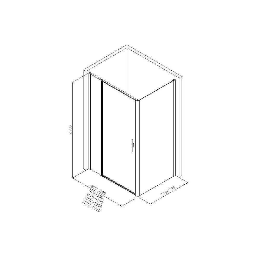Душевой уголок Allen Brau Priority 160x80 3.31039.BBA + 3.31042.BBA черный браш Душевой уголок Allen Brau Priority 160x80 3.31039.BBA + 3.31042.BBA черный браш