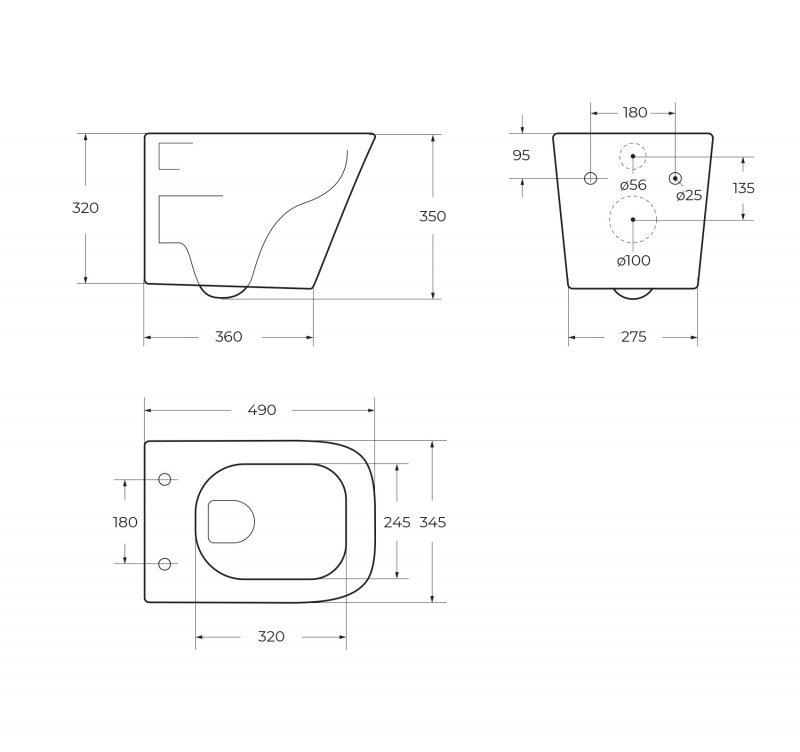 Сиденье дюропласт, soft close, металлическое крепление BB2322SC Сиденье дюропласт, soft close, металлическое крепление BB2322SC