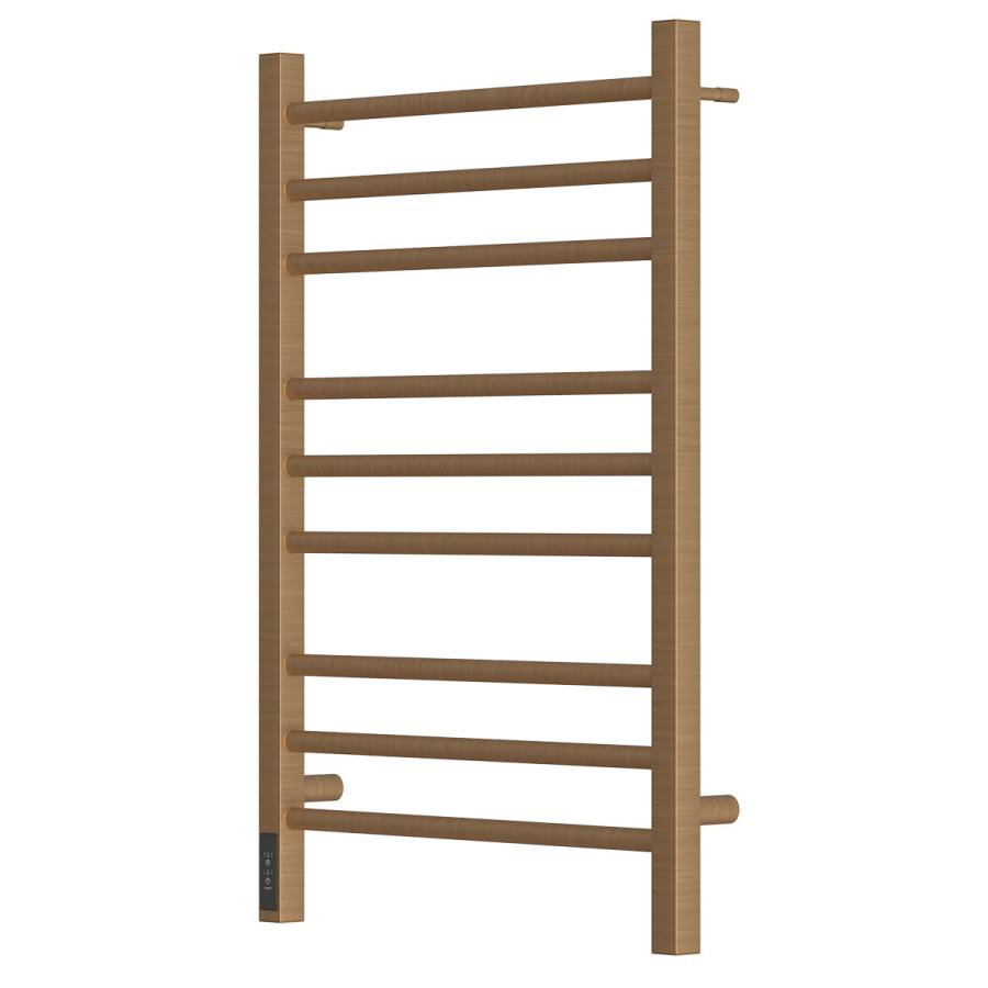 Полотенцесушитель электрический Point Веста PN70758BR П9 500x800, диммер слева, бронза Полотенцесушитель электрический Point Веста PN70758BR П9 500x800, диммер слева, бронза